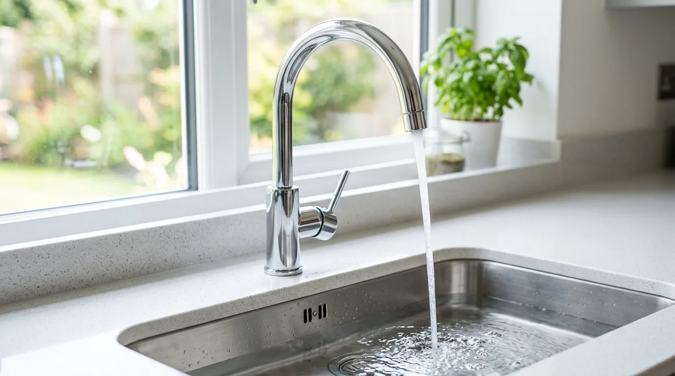 Local Plumbing Master Pros same day plumber fixing a faucet in Geneva, IA